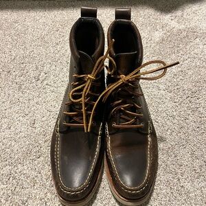 Eastland Dark Brown Leather Boots